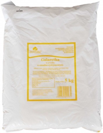 Galaretka cytrynowa w proszku