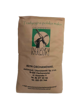 Mąka pszenna Chlebowa typ 750 Młyn Ciechanowiec