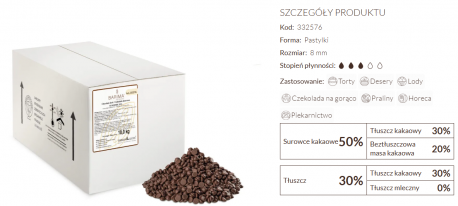 CZEKOLADA DESEROWA ECONOMIC 50%  Barbara Luijckx