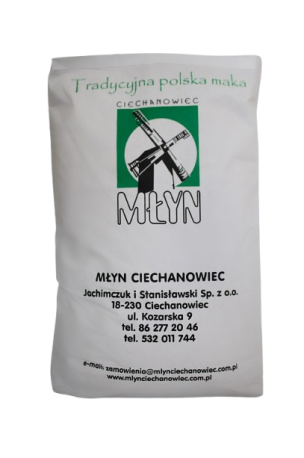 Mąka pszenna typ 480 Cukiernicza Młyn Ciechanowiec 