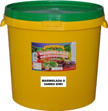 Marmolada wieloowocowa o smaku kiwi