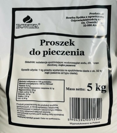 Proszek do pieczenia